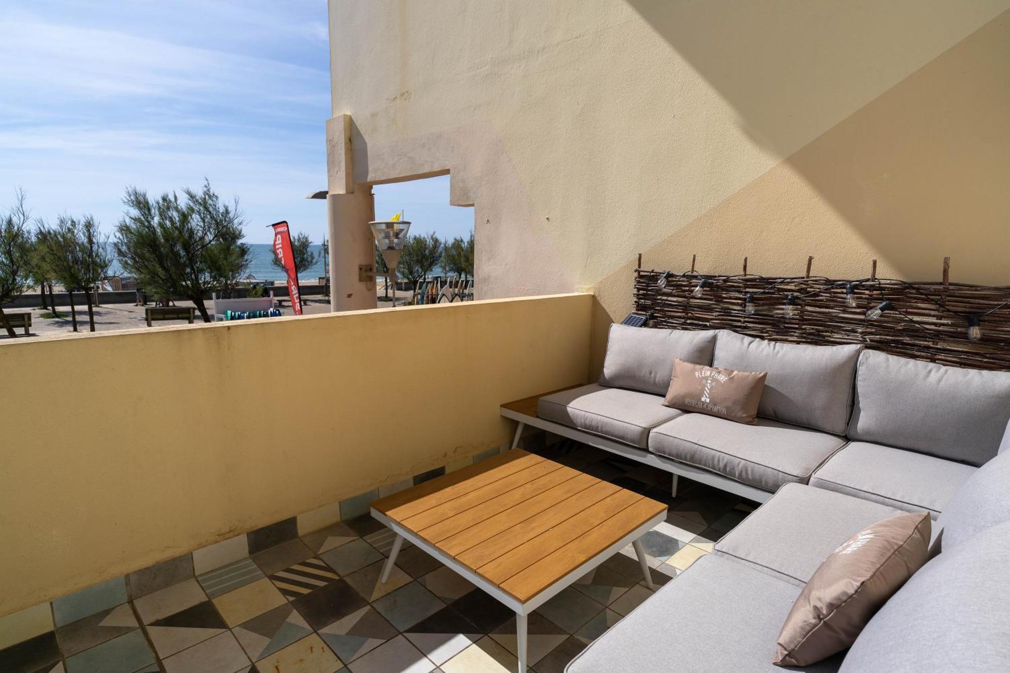La Dune D'Or - Vue Mer, Studio Face A La Plage Avec Terrasse Soorts-Hossegor Exterior foto